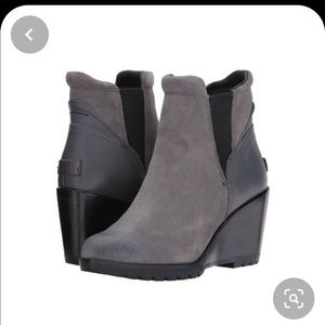 Sorel after hours Chelsea boot in Quarry